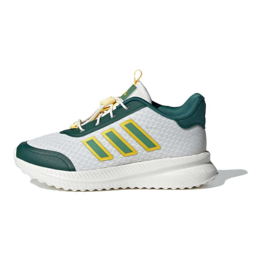 Adidas Adidas X_PLRPATH Mesh Cushioning Slip Resistant And Rebound Breathable Low top Kids Lifestyle Shoes White Green Kids'