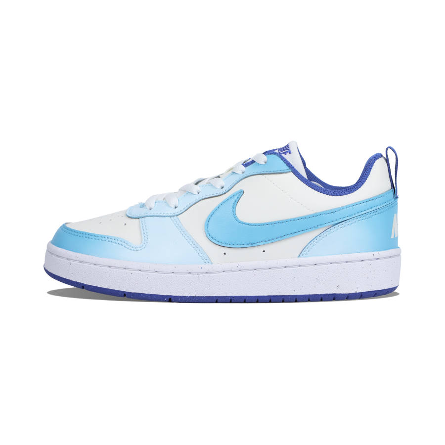 Nike Nike Court Borough LOW RECRAFT Kids' Skateboarding Shoes Sky Blue Teenagers