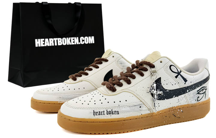 Nike Nike Court Vision 1 Suixin, Eye Of God, Shopping Bag Coverage Abrasion Resistant Slip Resistant