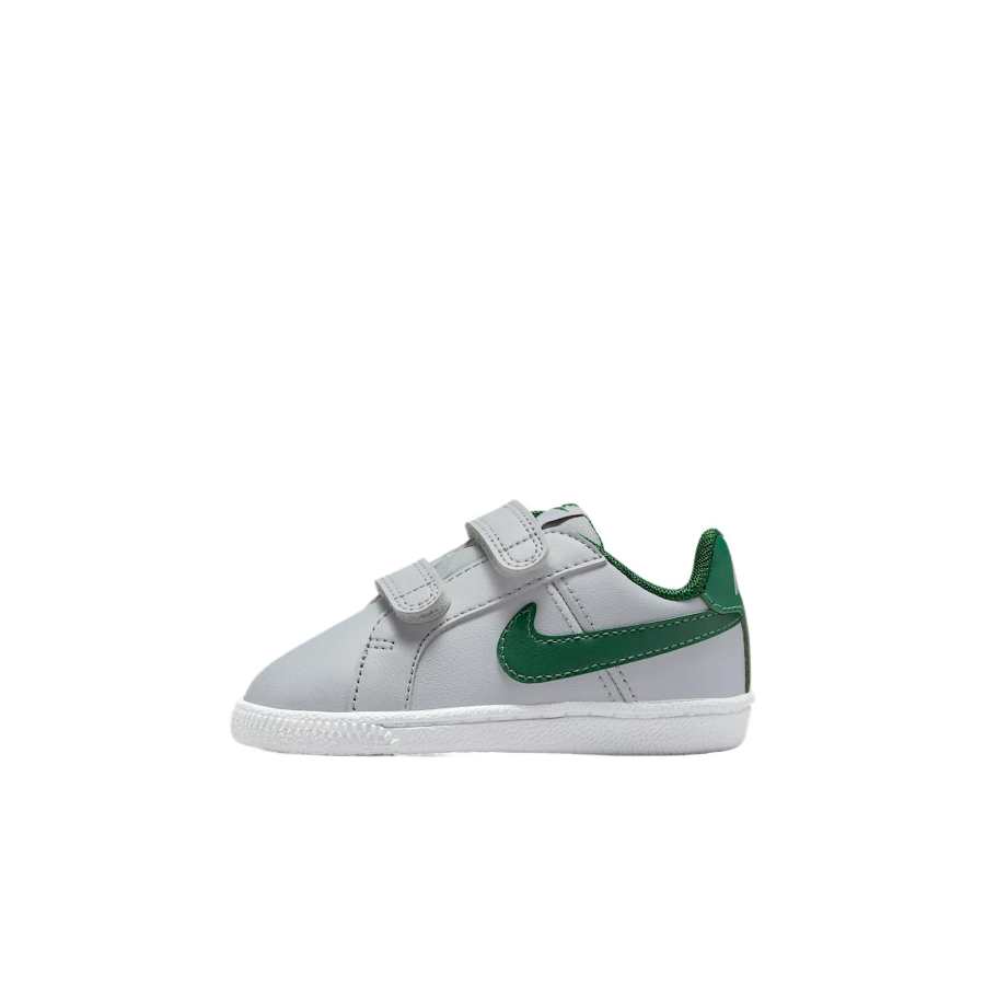 Nike Nike Court Royal Leather Low top Toddler Shoes Wolf Gray White Canyon Green Infant And Toddler