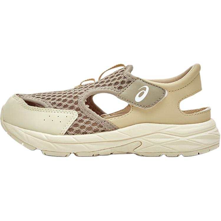ASICS ASICS Synthetic Leather, Textile Low top Sandal Brown Kids'