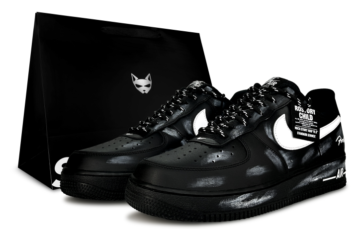 Nike Nike Air Force 1 Dark Matter, Shimmery Cat, Gift Enjoyment, Cosmic Particle, Technology Texture