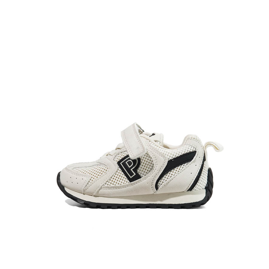 XIAOZHUBANNA Fabric Kids Lifestyle Shoes Beige Black Children Aged 3 7 Years Old