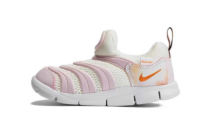 Nike Nike Dynamo Free SE TD Slip Resistant Anti Kick Abrasion Resistant Low top Toddler Shoes Pink White Infant And Toddler