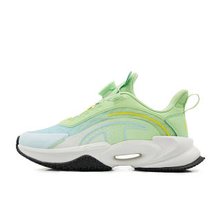 Champion Kids Synthetic Leather, Textile Comfortable Slip Resistant Abrasion Resistant Low top Running Shoes Lime Green