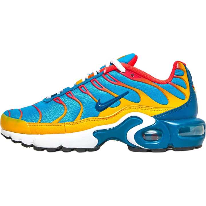 Nike Nike Air Max Plus Low top Running Shoes Blue Yellow Unisex