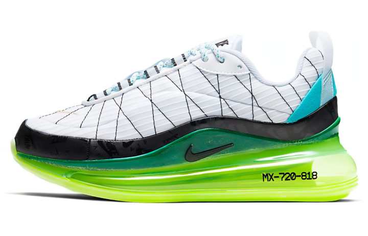 Nike Nike Air MX 720-818 White Black Ghost Green GS