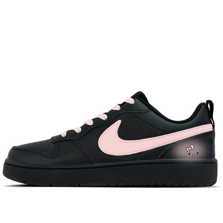 Nike Nike Court Borough Cute Leather Abrasion Resistant Slip Resistant Abrasion Resistant Slip Resistant