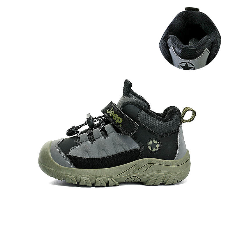 Jeep Soft Sole Comfortable, Slip Resistant Cushioning, Abrasion Resistant, Cold Resistant Thermal Fleece Lined Low top