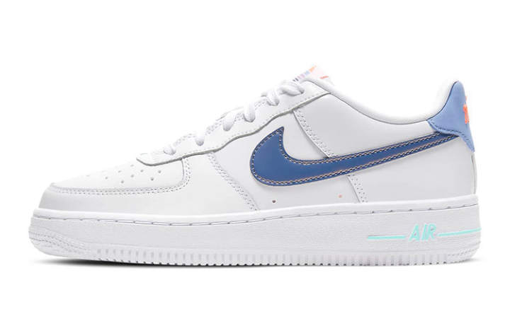 Nike Nike Air Force 1 Low LV8 White Dark Purple GS