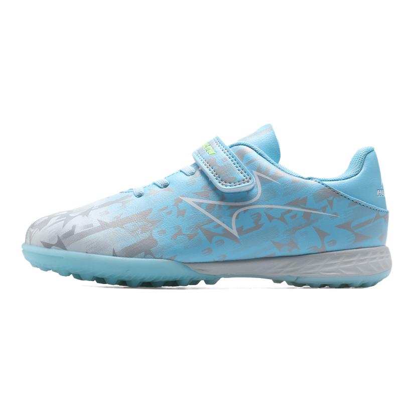 HEALTH Slip Resistant Cushioning Slip Resistant Cushioning Low top Soccer Shoes Blue White Kids'