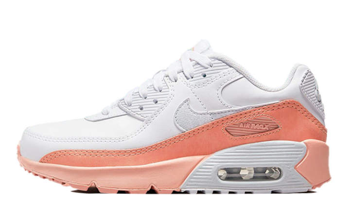 Nike Nike Air Max 90 Leather Rainbow Salmon GS