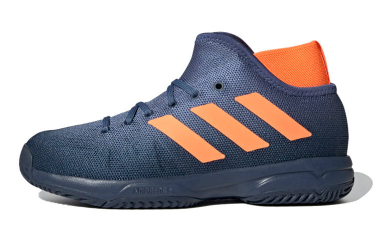 Adidas Adidas Phenom Jr. K Breathable Mid top Children's Basketball Shoes Blue Orange Kids'
