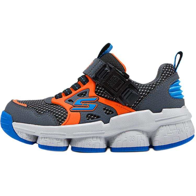 Skechers Kids BOYS Slip Resistant Abrasion Resistant Low top Kids Lifestyle Shoes Gray Kids'