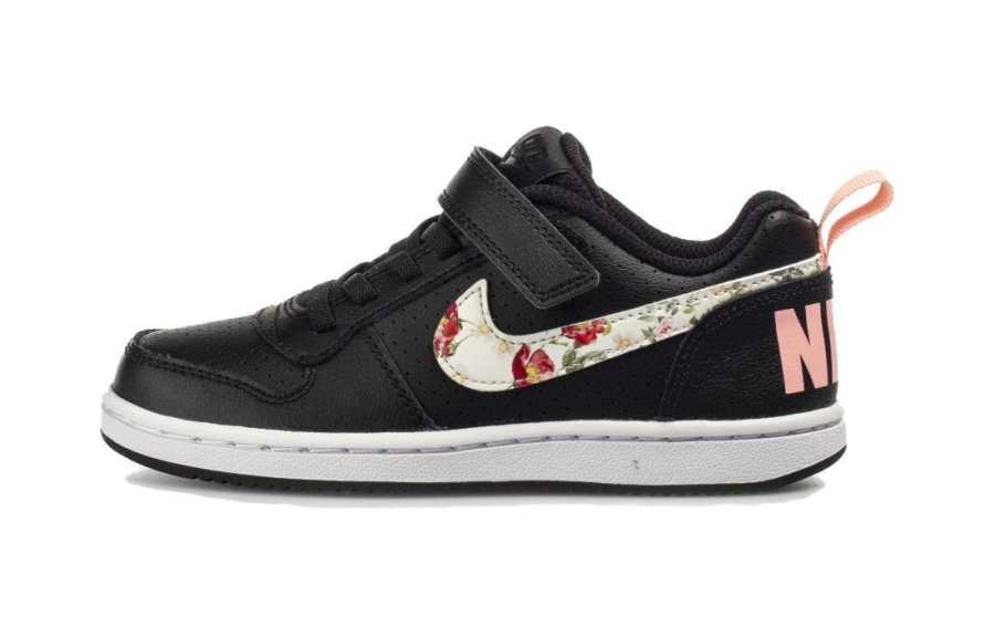 Nike Nike Court Borough VF Cushioning Abrasion Resistant Cushioning, Wear Resistant Low top Kids' Skateboarding Shoes Black