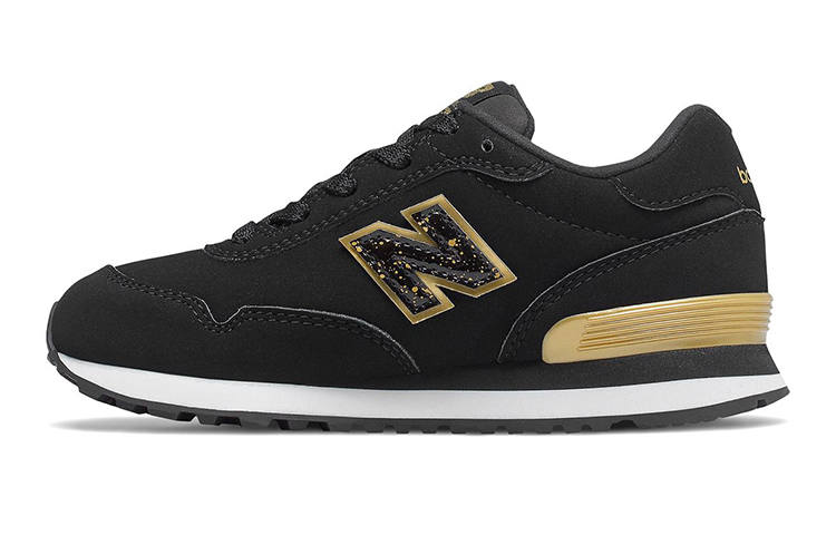 New Balance New Balance NB 515 Cushioning, Wear Resistant Low top Kids Lifestyle Shoes Black Kids'