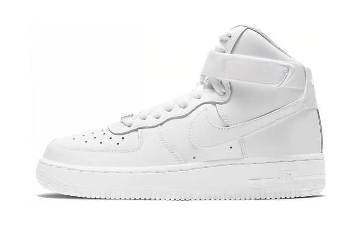 Nike Nike Air Force 1 High LE Triple White GS