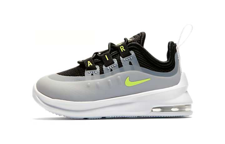 Nike Nike Air Max Axis Comfortable Low top Toddler Shoes Gray Black Yellow Infant And Toddler