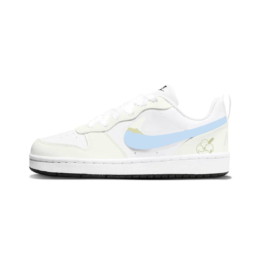Nike Nike Court Borough Synthetic Leather Slip Resistant Cushioning Abrasion Resistant