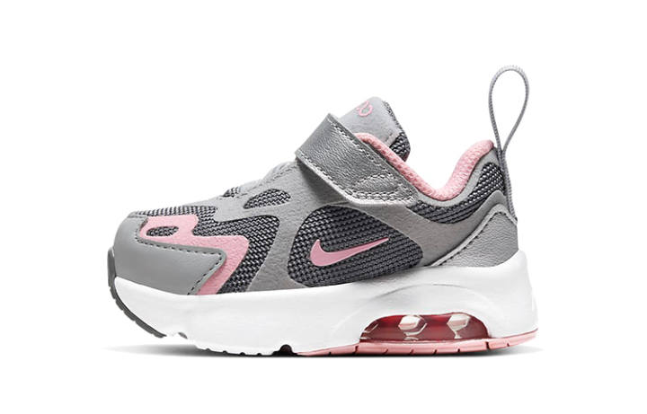 Nike Nike Air Max 200 Low top Toddler Shoes Gray Pink Infant And Toddler