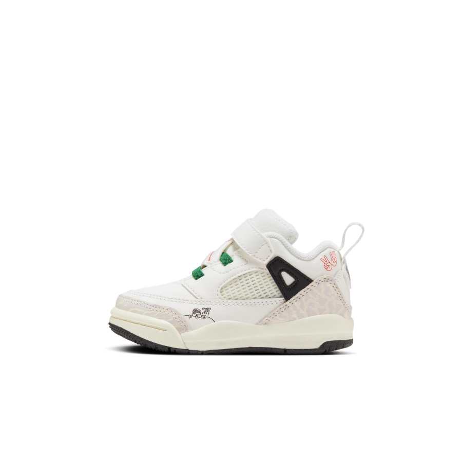 Jordan Jordan Spizike Leather Toddler Shoes White Black Infant And Toddler