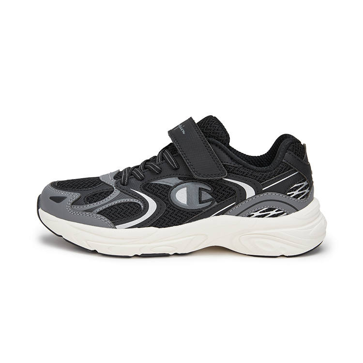 Champion Kids Soundwave Shoes Millennium Vintage Synthetic Leather Abrasion Resistant Breathable Low top