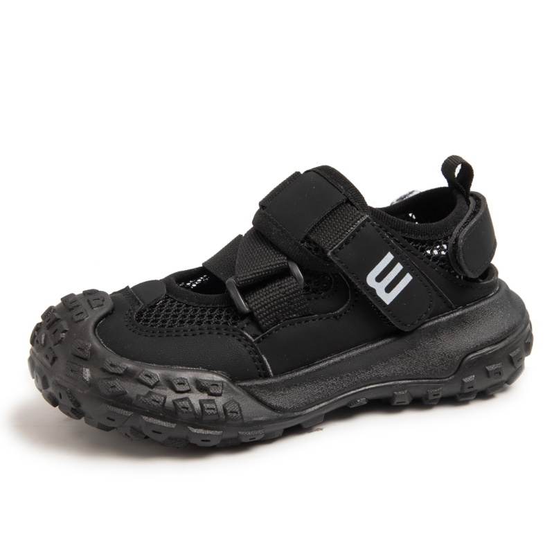 SUPEREDGE Mesh Slip Resistant Breathable Lightweight Cushioning Low top Children's Sandals Children Aged 3 7 Years Old