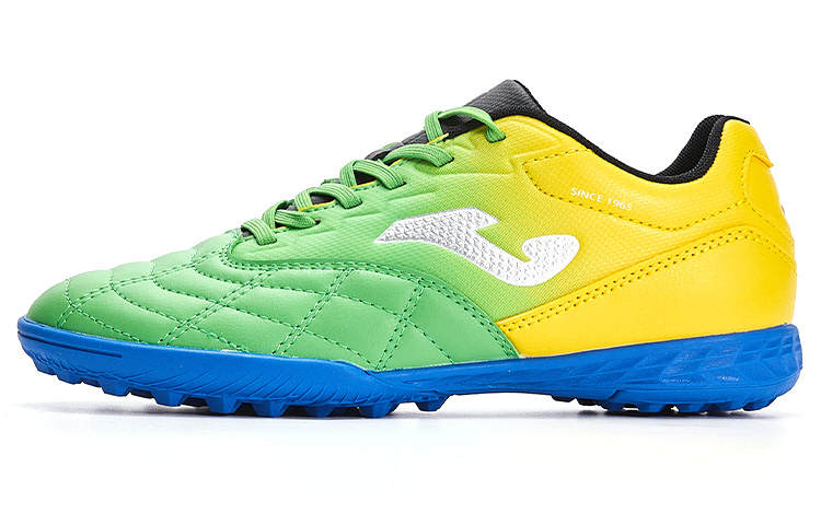Joma Liga T1 Tf Low top Soccer Shoes Mismatched Yellow Green Kids'
