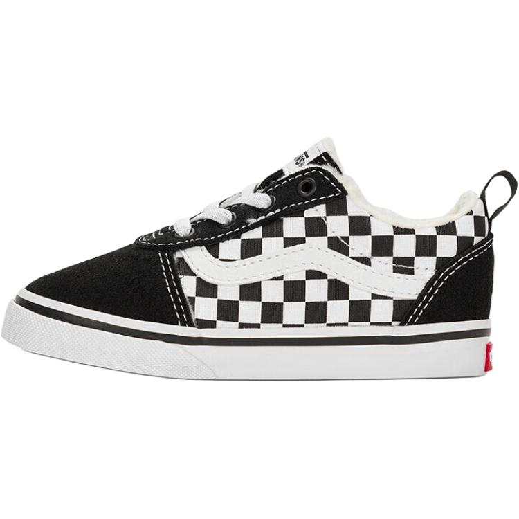 Vans Ward Low top Toddler Shoes Black White Infant And Toddler