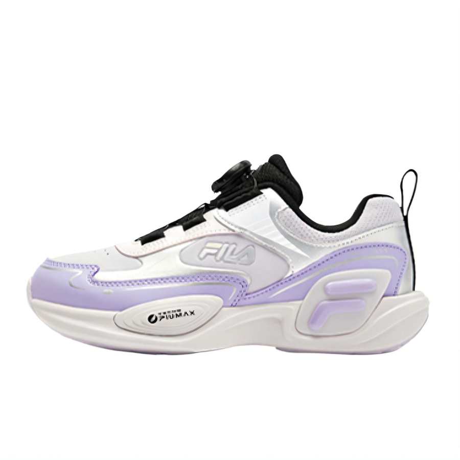 FILA KIDS Slip Resistant Low top Kids' Training Shoes Orchid Purple/fresh Purple Teenagers