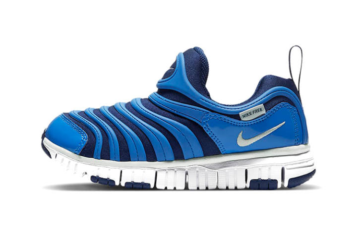 Nike Nike Dynamo Free Sports Casual Shoes Blue White Children Aged 3 7 Years Old