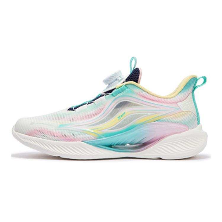 XTEP Qing Feng 5.0 Low top Running Shoes White Purple Pink Unisex
