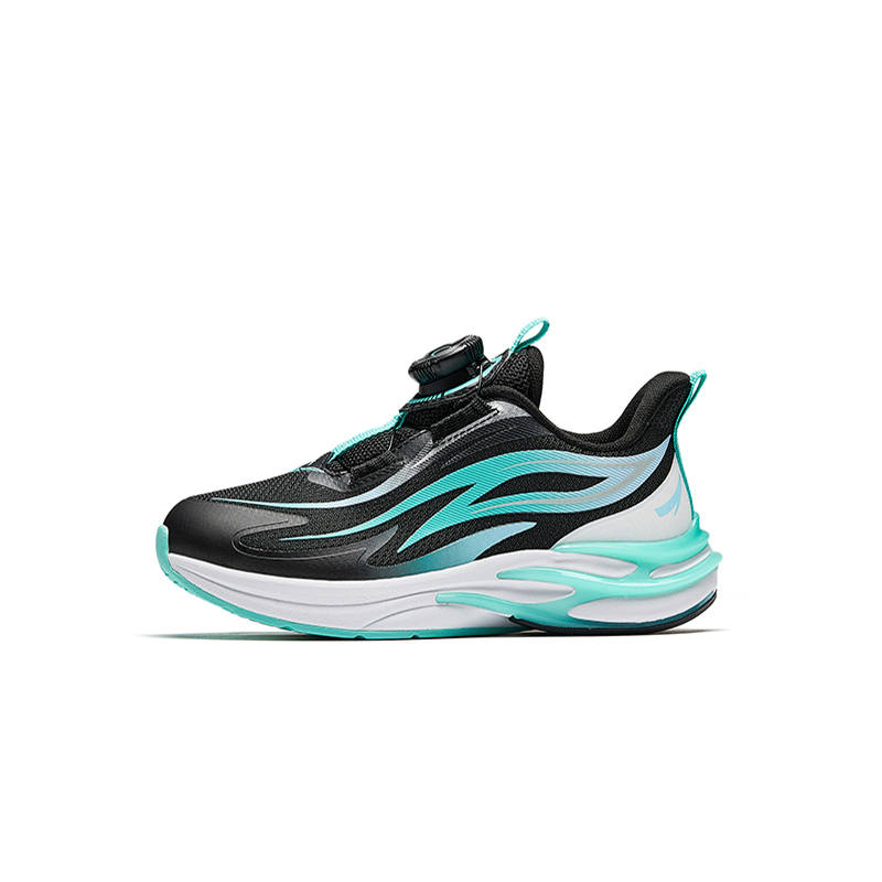 Antakids Flame Lightweight Cushioning Low top Kids' Running Shoes Black Kids'