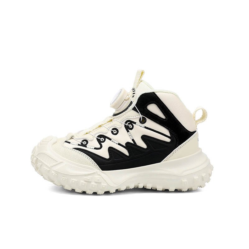Jeep Cushioning Abrasion Resistant Support Cushioning Abrasion Resistant Support Kids Lifestyle Shoes Panda White Kids'