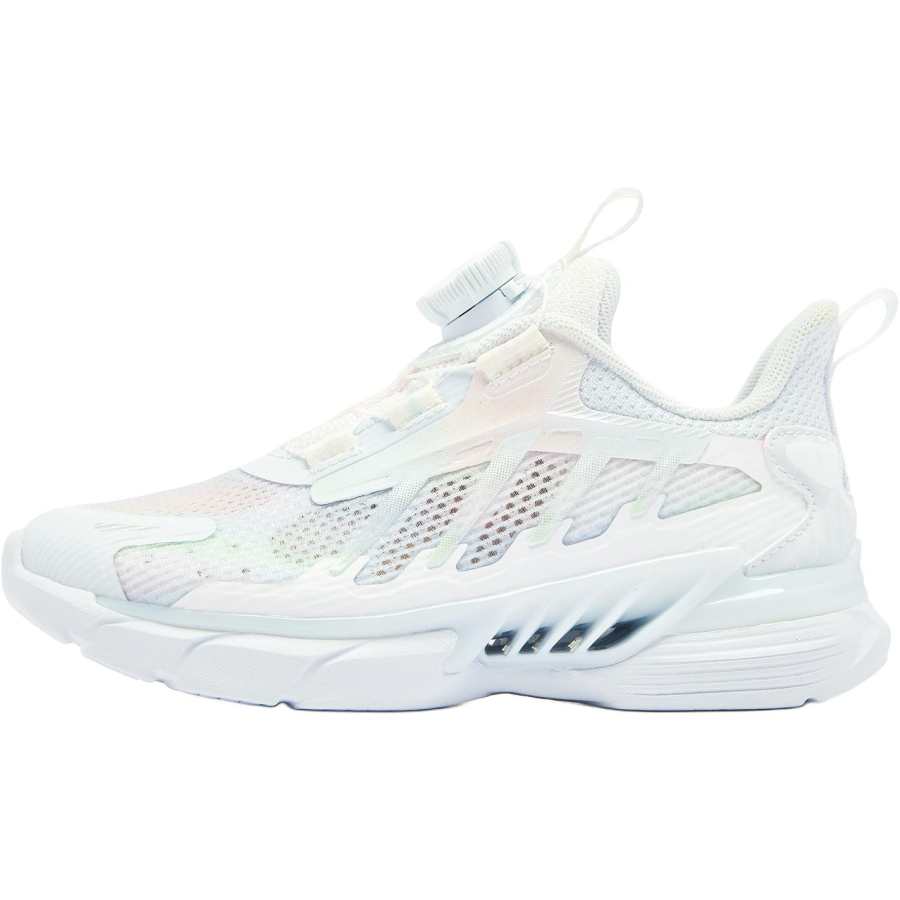 QIAODAN Slip Resistant Abrasion Resistant Low top Kids' Running Shoes White Children Aged 3 7 Years Old