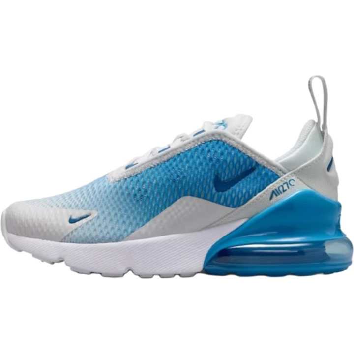 Nike Nike Air Max 270 Low top Running Shoes White Blue Kids'