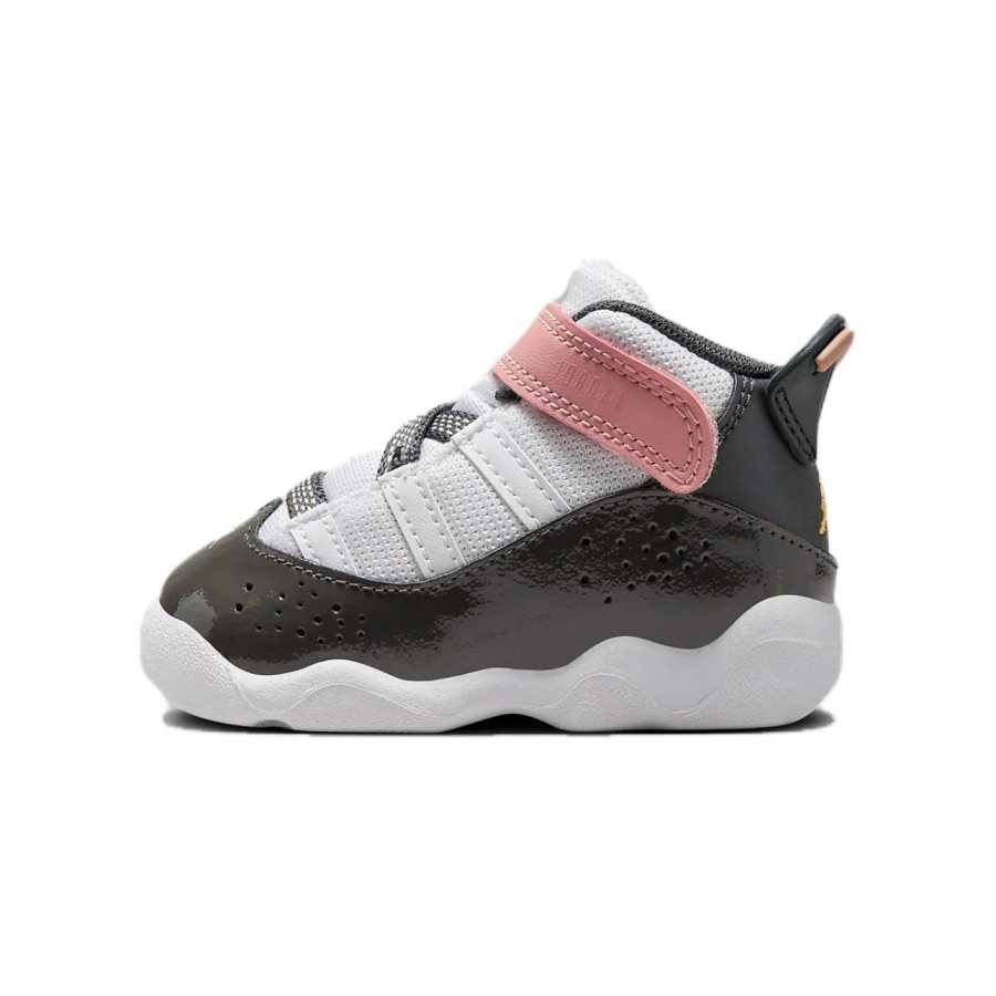 Jordan Jordan Air Jordan 6 Rings Cushioning Abrasion Resistant Cushioning, Wear Resistant High top Toddler Shoes