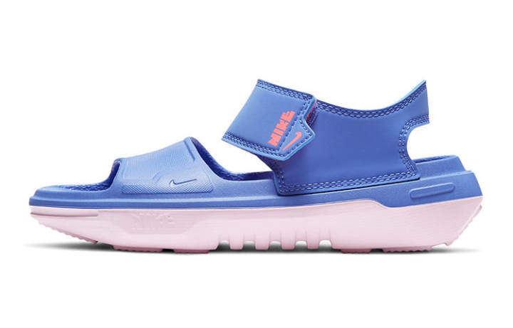 Nike Nike Playscape GS Synthetic Leather Beach Sandals Purple Pink Unisex