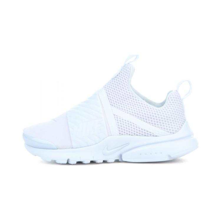 Nike Nike Presto Extreme Abrasion Resistant Breathable Kids Lifestyle Shoes White Children Aged 3 7 Years Old