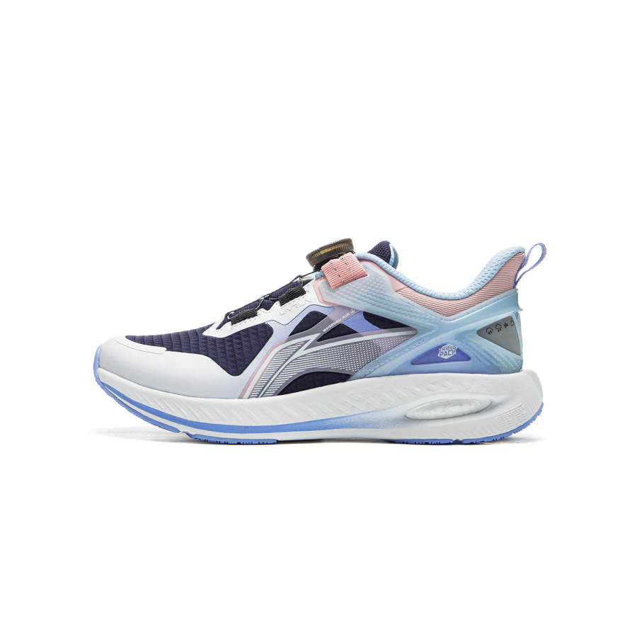 Li-Ning YOUNG Li Ning YOUNG Kompanio Rebound Support Low top Kids' Running Shoes Blue White Kids'