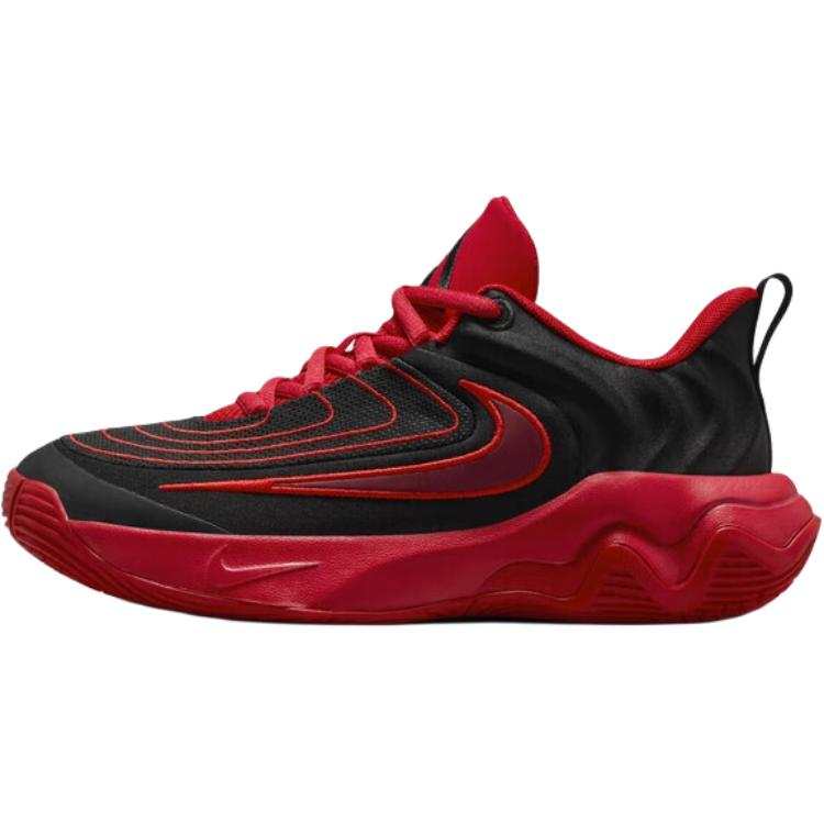 Nike Nike Giannis Immortality 4 Slip Resistant Children's Basketball Shoes Black/Red Kids'
