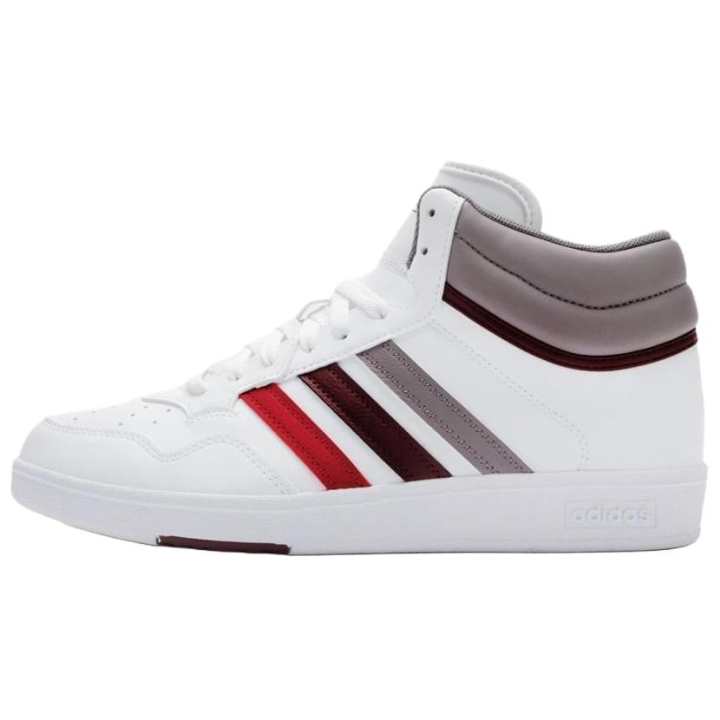 Adidas Adidas Hoops 4.0 Synthetic Leather Support Mid top Skateboard Shoes Men's White