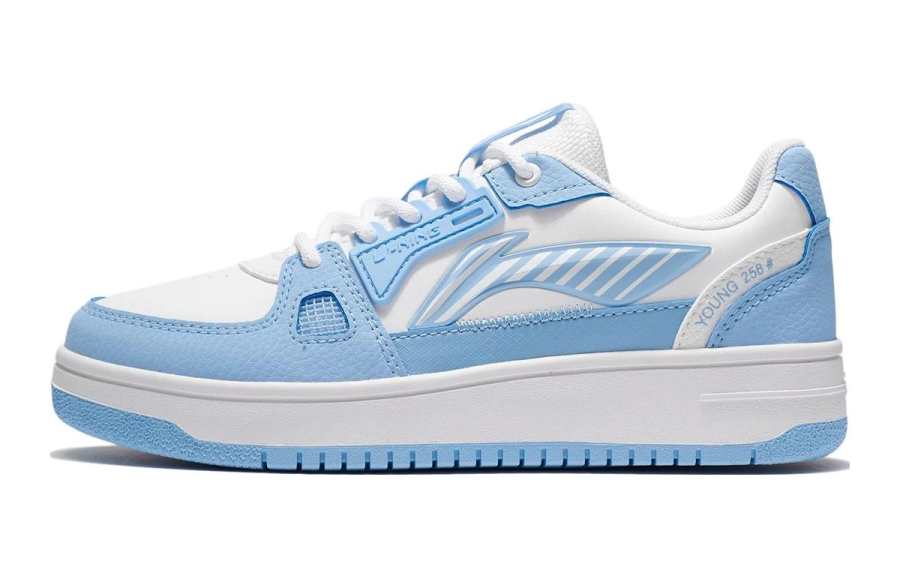 Li-Ning YOUNG Li Ning YOUNG Low top Kids' Skateboarding Shoes White Blue