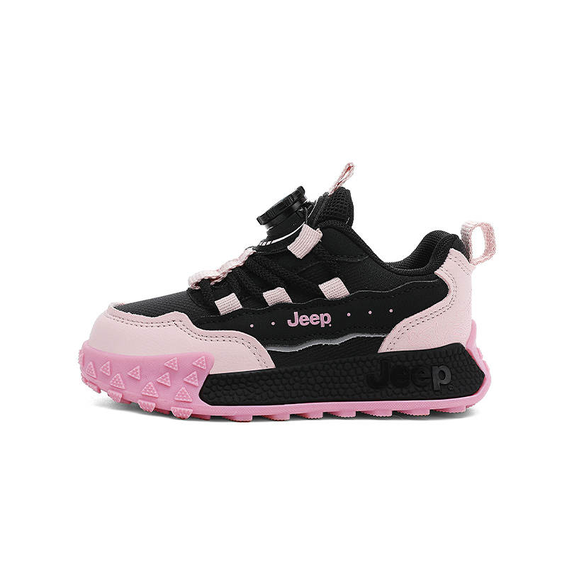 Jeep Running Collection Low top Running Shoes Black Pink Kids'