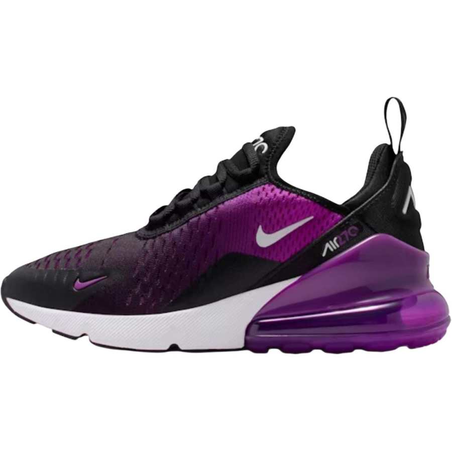 Nike Nike Air Max 270 Low top Running Shoes Purple/Black Unisex