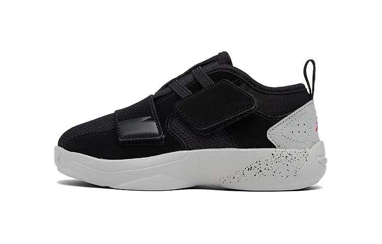 Jordan Jordan Zion 2 Comfortable Round Toe Slip Resistant Anti Kick Slip Resistant Anti Kick Low top Toddler Shoes Black