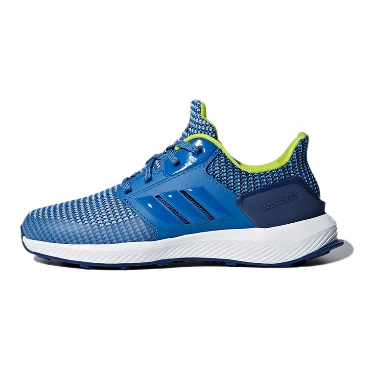 Adidas Adidas Run K Slip Resistant And Breathable Mid top Kids' Running Shoes Blue Kids'