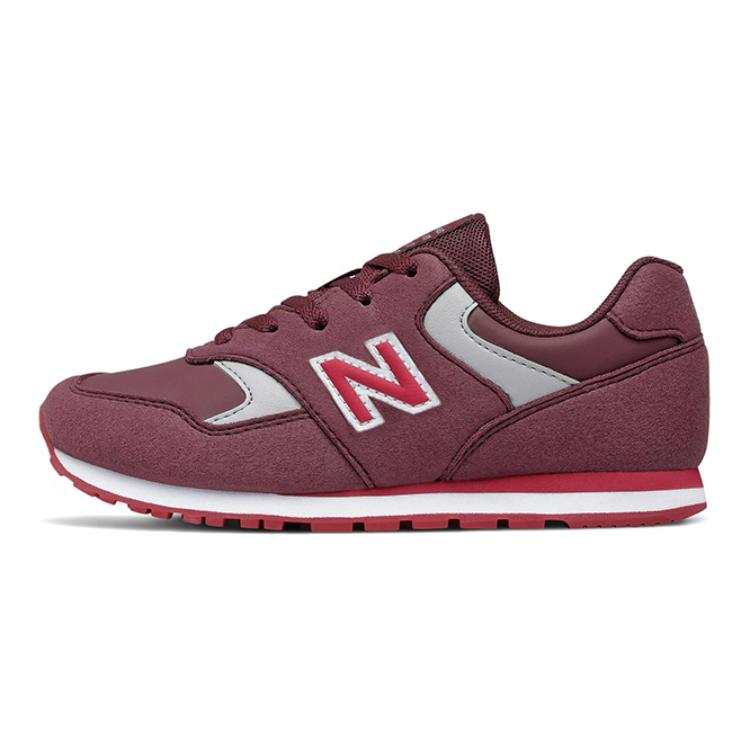 New Balance New Balance NB 393 Hook And Loop Casual Shoes Burgundy Kids'