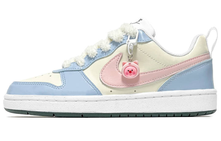 Nike Nike Court Borough Honey Bubbles Leather Slip Resistant Abrasion Resistant Slip Resistant Abrasion Resistant Low top