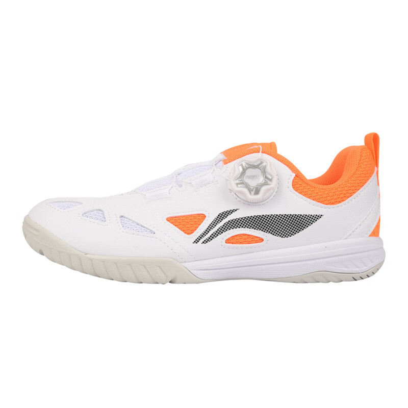 Li-Ning YOUNG Li Ning YOUNG Table Tennis Low top Training Shoes White Orange Teenagers